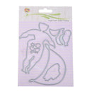 5pcs DIY Glasses Women Metal Stencils Scrapbooking Embossing Cutting Dies