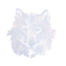 Wolf Irons on Stickers Leaves Patches DIY Washable Heat Transfer Applique DecoJR