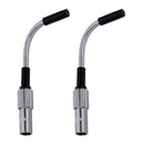 2 Pieces Bicycle V Brake Pipe Cable Guide + Adjustable Screws