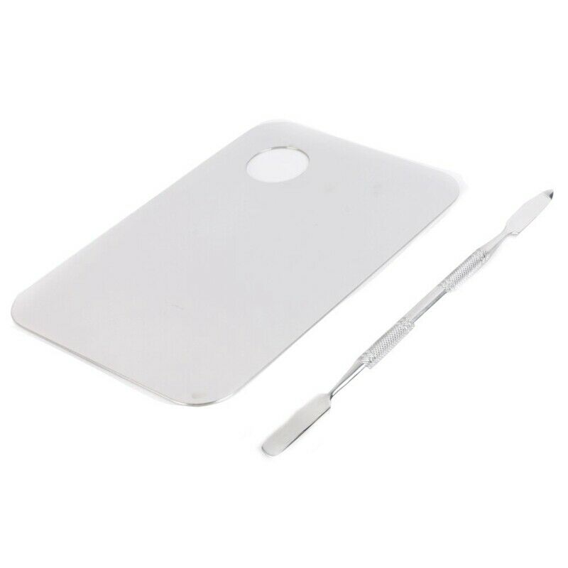 High Quality Pro Stainless Steel Cosmetic Makeup Palette Spatula Tool Y3G4