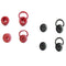 8 Pairs Universal Ear Tips Earbuds Skin Cover Cushions for Earphones Headsets