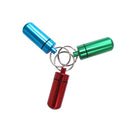 5x Medicine Pill Case Pill Box Pill Holder Bottle Container w/ Keychain EPH ROY