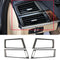 4PCS CARBON FIBER INNER SIDE AIR VENT COVER For BMW e70 e71 X5 X6 2008-2013