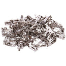 100 x Brooch Bar Backs Safety Pins Badge Fasteners For Jewellery Findings M G7B4