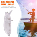 1pc Plastic Unpainted Fishing Lures 7g Wobblers Assembly Blank Hard Baits