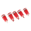 10pcs 4mm Banana Jack Panel Socket Speaker Audio Cable Connectors 1000V/32A