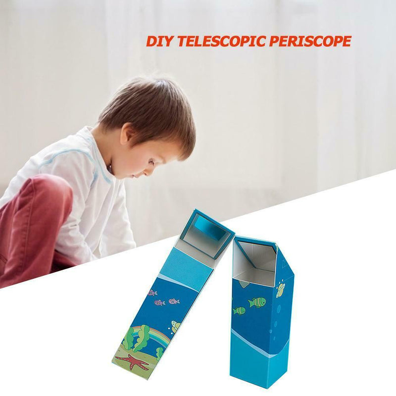 DIY Telescopic Periscope Handmade Technology Kindergarten Children Toys
