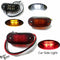 Super White 12V LED Side Marker Clearance Light Lamp Car Truck Trailer Caravan