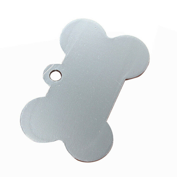 5X(38MM Personalized Customised Pet Puppy Dog Cat Animal Name ID Tags for  T4P9)