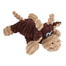 Dog Squeaky Toys No Stuffing Dog Toys Plush Dog Toys Animal Chew Toygs Hunting