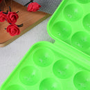 12 Egg container holder keep portable outdoor egg storage box case for campin BX