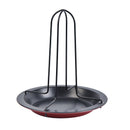 Kitchen BBQ Tools Chicken Duck Holder Rack Non Stick Carbon Steel Grilling S Hn