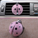 Car Perfume Clip Air Purifier Ladybird Design Fragrance Vent Ornament Fashion