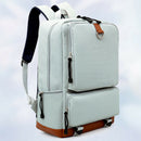 Fashion Solid Color Student Computer Backpack Unisex Waterproof Backpack Me