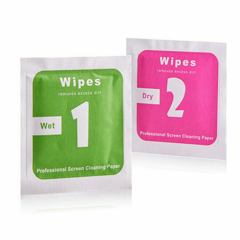 10set Cleaning Cloth Alcohol prep pads for Smartphone Tablet Touch Screen 2017AU