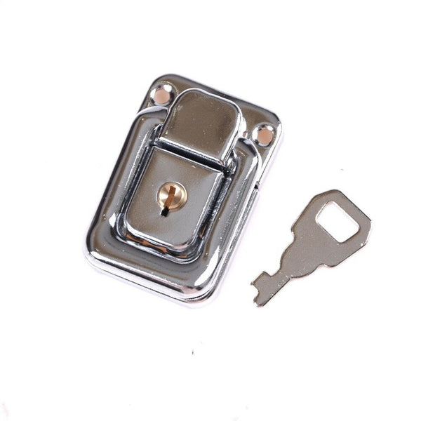 J402 Cabinet Box Square Lock With Keys Spring Latch Catch Toggle Lockã€New&j