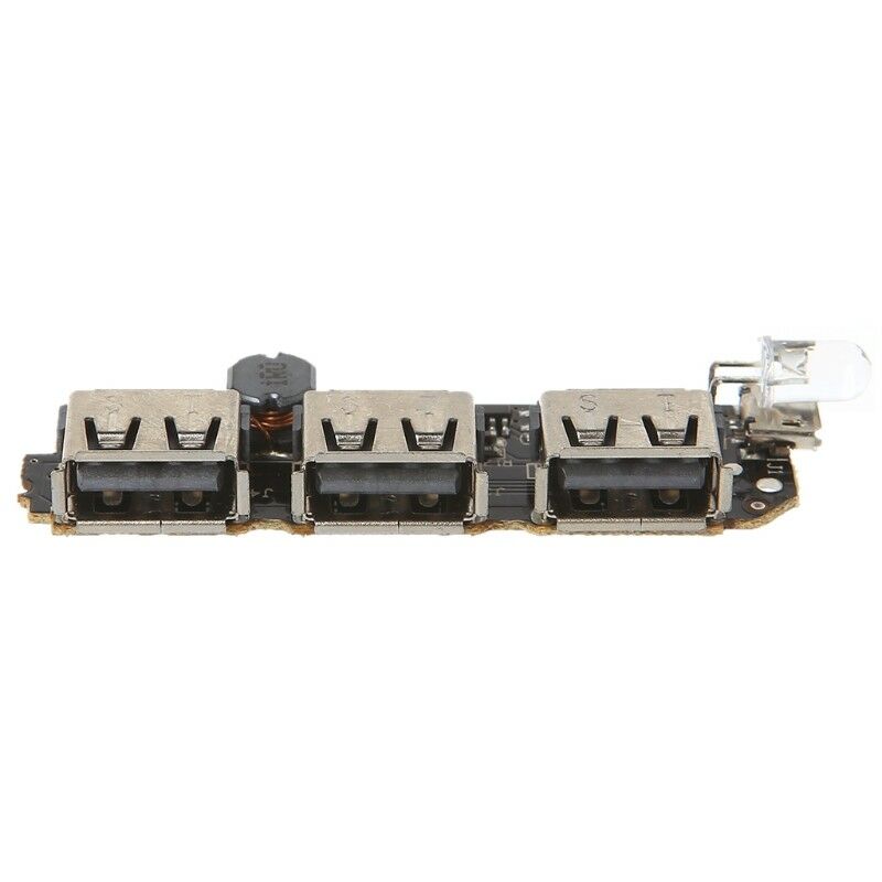 DIY 5V 2.1A 3 USB Power Bank Battery Charger Module Circuit Board Step Up Boost