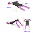 2 x Carabiner Water Bottle Buckle Hook Holder Clip Camping Hiking TravelingAES