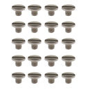 20pcs/pack Flute Mounting Nut Thread Screws for Woodwind Instrument Parts