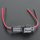 5 Kits 2Pin Way Car Waterproof Seal Electrical Connector Plug With AWG Wire HOT