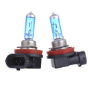 2X H11 12V 55W Xenon White 5000k Halogen Blue Car Head Light Lamp Globes Bulbs