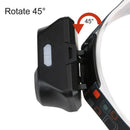LED USB Rechargeable Headlamp Headlight COB Outdoor Emergency Headlight+1*186%!