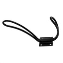 1pc Retro Metal Double Prong Hook Home Door Wall Towel Clothes Hat Hanger