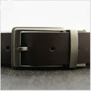 2x Mens Reversible Metal Alloy Belt Buckle Replacement Pin Buckles Rectangle