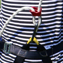 25KN Safety  Mountaineering Rock Tree Climbing Clip Locking Carabiner