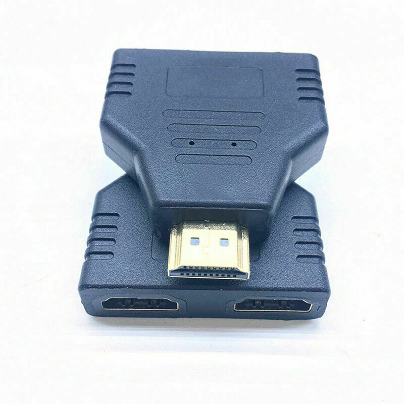 1080P HDMI Port Male to 2 Female 1 In 2 Out Splitter Cable Converter 1x Ada G9G5