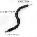 295mm Flexible Shaft Extension Drill Bit Screwdriver New Connecting Link Black