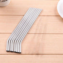 100/Batch Metal Straws Can Be Reused 304 Stainless Steel Drinking Water Pip