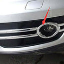 For-Audi Q5 2009-2012 ABS Chrome Front Fog Light Lamp Grill Frame Panel Cov W1F7