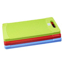 Plastic Rectangle Washboard Wash Clothes Board 50cm long red, green, blue r K6B8