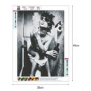 5D DIY Full Drill Diamond Painting Thinker Cross Stitch Embroidery Mosaic