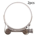 Motorbike Exhaust Clamp Clip Stainless Steel Muffler Silencer Clamps - 48-5