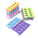 20 Pcs Nail Art Salon Soft Silicone Finger Toe Separator Pedicure Manicure Tools