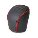 Real Leather 5-Speed Gear Shift Knob Cover fit for Ford Focus MK II III 2004-15