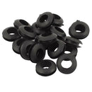 8mm Inner Diameter Double Side Cable Wire Cable Gland Seal Ring 20 Pcs X2S7