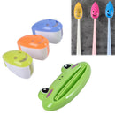 4PCS Portable Home Bathroom Smile Face Toothbrush Holder Cover Case Suction C BX