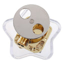 Acrylic Wind-up Mechanism Music Box Home Decor Wedding Xmas Gift, Let it go