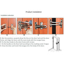 Metal Hasp Latch Lock Door Security Safety Hasp Lock Anti-Theft Chain Lock