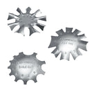 3 Size French Metal Cutter Tool Nail Art Smile Line Edge Trimmer Stencil