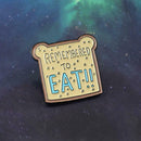 Bread Toast Pins Brooch Cartoon Cute Backpack Lapel Badges Jewelry Gift