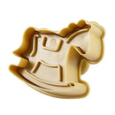 Stereoscopic Fruit Shape Cake Cookie Cutter (Random Color, Set of 4) Y8I4