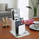 Storage Box Organizer Remote Control Phone Holder Home Office Organizer