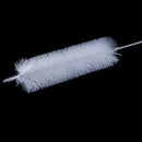White 3Pcs Lab Test Tube Cleaning Brush Household Kitchen Bottle   Clean Tool Nw