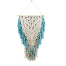 Hand Knotted Macrame Wall Art Handmade Cotton Bohemian Wall Hanging Tapestr I9U7