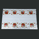 Christmas Disposable Tablecloth Festive Rectangle Oblong Table Cloth Xmas T