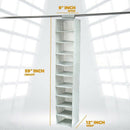 Hat Rack 10 Shelf Hanging Closet Hat Organizer for Hat Storage - Protect Yo E7U9
